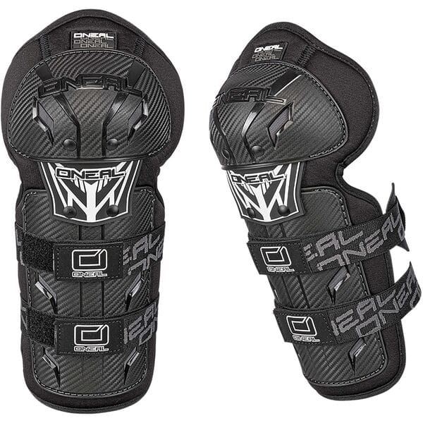O'Neal 2024 PRO III Carbon Look Youth Knee Guards Black Youth